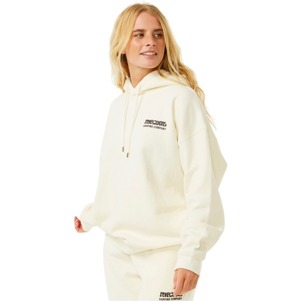 2025 Rip Curl Womens Surf Puff Heritage Hoodie 06AWFL - Natural